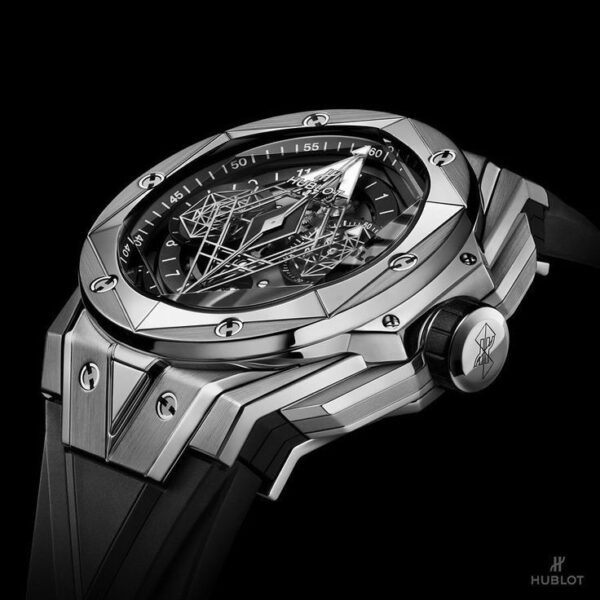 The Hublot Big Bang Sang Bleu King Silver Premium Mens Watch - Image 4