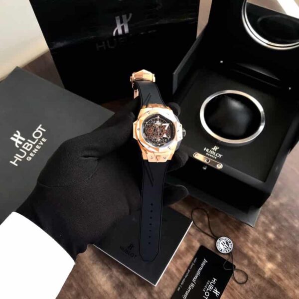 Hublot Big Bang King Sang Bleu Rose Gold Premium Mens Watch - Image 11