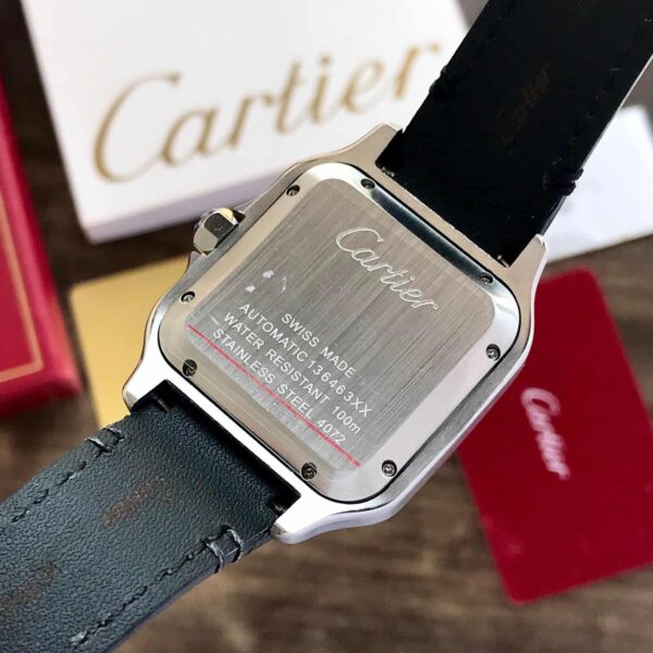 Cartier De Santos Dual Time Grey Premium Automatic Men’s Watch - Image 6