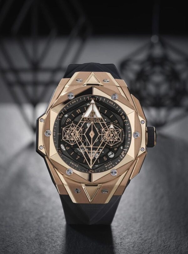 Hublot Big Bang King Sang Bleu Rose Gold Premium Mens Watch - Image 2