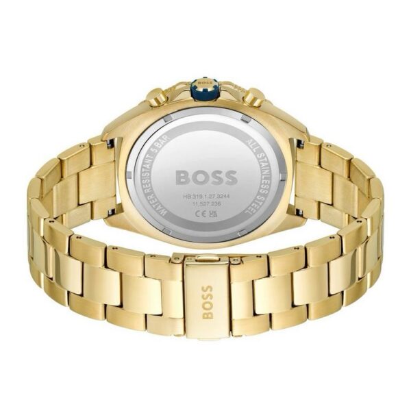 Hugo Boss 1513973  Gold Blue Dial Chronograph Men’s Watch - Image 7