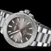 Oris Aquis Date Authentic Silver Grey Dial Automatic Mens Watch - Image 4