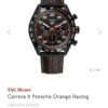 TAG Heuer Carrera X Porsche Orange Racing Premium Men’s Watch - Image 2