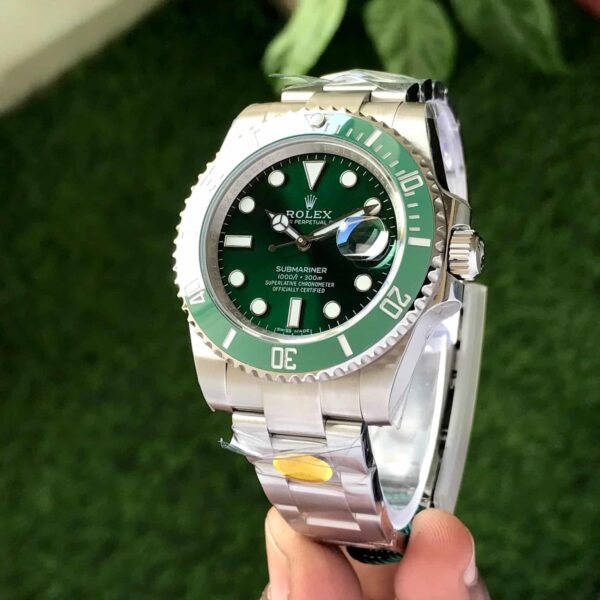 Rolex Submariner Hulk Edition Swiss ETA 1:1 Super Clone Automatic Mens Watch - Image 3