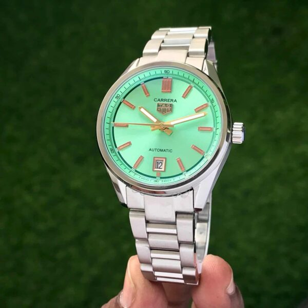 Tag Heuer Grand Carrera Green Dial Japanese Automatic Women’s Watch - Image 3