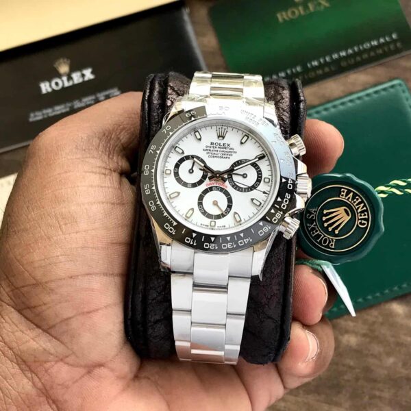 Rolex Cosmograph Daytona Panda Edition Swiss ETA Automatic Mens Watch - Image 3