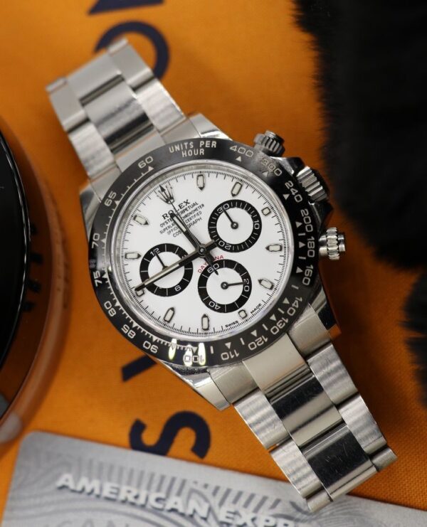 Rolex Cosmograph Daytona Panda Edition Swiss ETA Automatic Mens Watch - Image 4