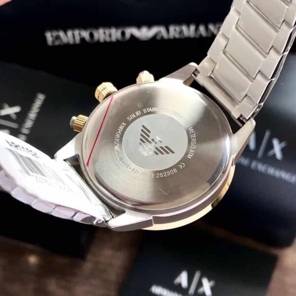 Emporio Armani AR11521 Original Quality Two Tone Men’s Watch - Image 6