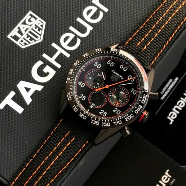 TAG Heuer Carrera X Porsche Orange Racing Premium Men’s Watch - Image 3