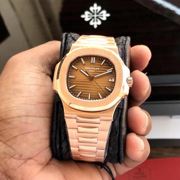 Patek Philippe Nautilus 5711/1R Rosegold 1:1 Swiss ETA Movement - Image 4