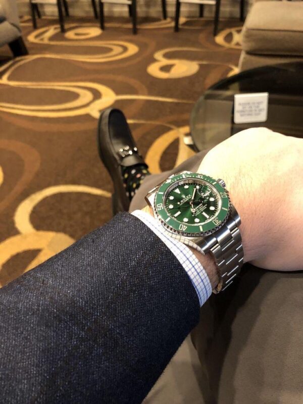 Rolex Submariner Hulk Edition Swiss ETA 1:1 Super Clone Automatic Mens Watch - Image 6