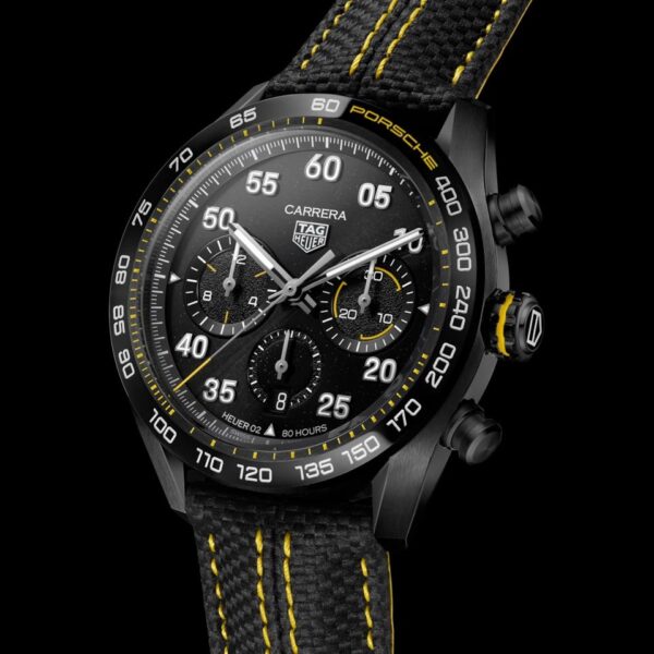 TAG Heuer Carrera X Porsche Yellow Racing Premium Men’s Watch - Image 5