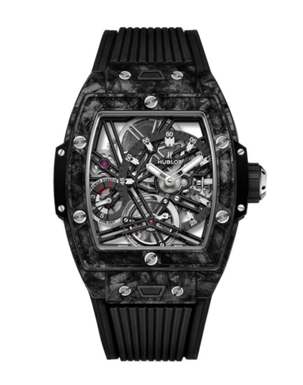 Hublot Spirit of Big Bang Tourbillon Carbon Black 42mm Swiss Automatic Mens Watch - Image 3