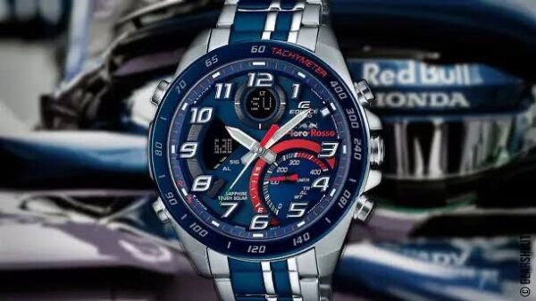 Casio Edifice ECB-900TR-2 Red Bull Edition Analog & Digital Mens Watch - Image 4