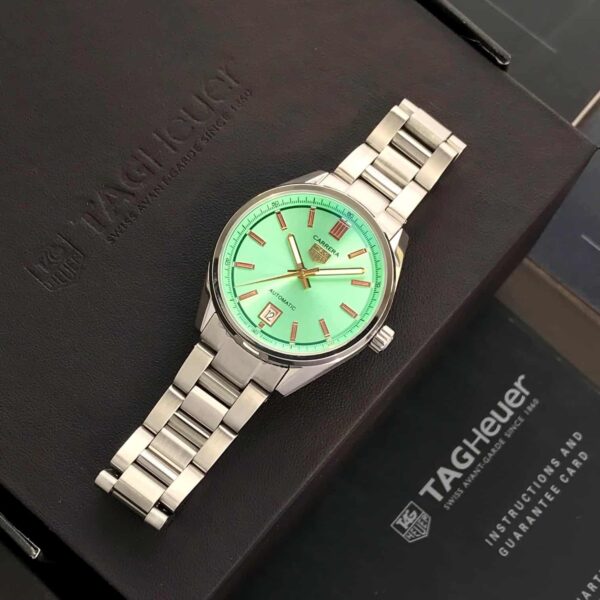 Tag Heuer Grand Carrera Green Dial Japanese Automatic Women’s Watch - Image 4