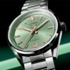 Tag Heuer Grand Carrera Green Dial Japanese Automatic Women’s Watch - Image 5