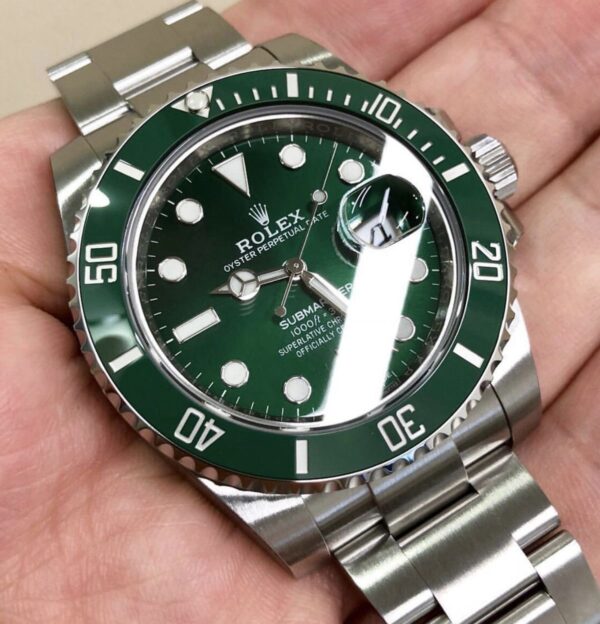 Rolex Submariner Hulk Edition Swiss ETA 1:1 Super Clone Automatic Mens Watch - Image 4