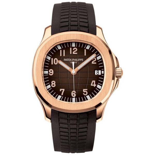 Patek Philippe Aquanaut 5167R Rosegold Brown Dial Swiss ETA Automatic Mens Watch - Image 4