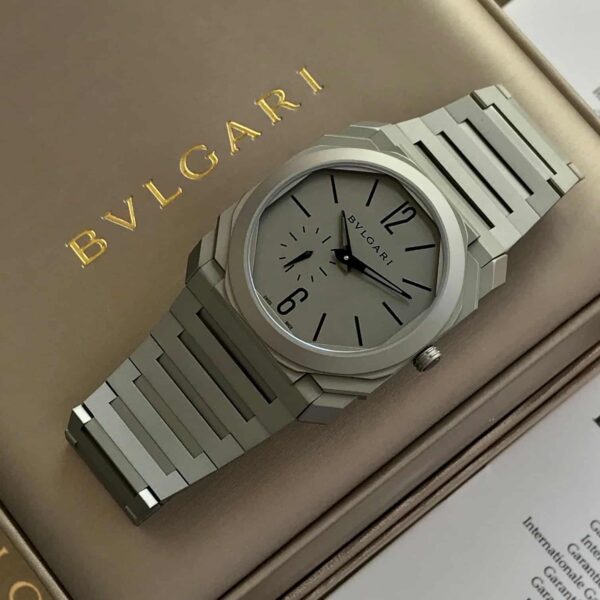 Bvlgari Octo Finissimo Full Grey Original Swiss ETA Automatic Mens Watch - Image 10