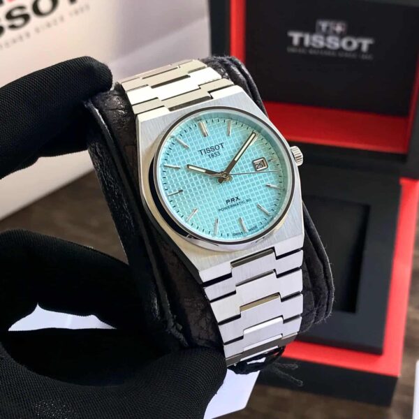 Tissot PRX Tiffany Dial Edition Automatic Men's Watch - Image 4