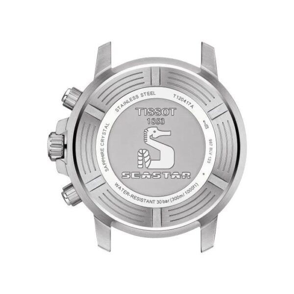 Tissot Seastar 1000 Chronograph Burgundy Dial Stainless Steel Chain Quartz Movement Men’s Watch - Image 8