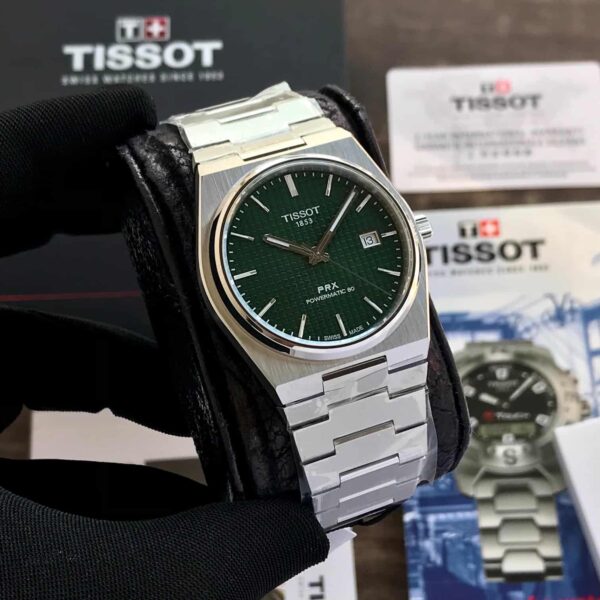 Tissot PRX Poweromatic Green Dial 100% Authentic Automatic Men’s Watch