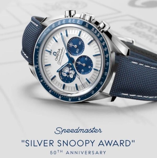 Omega Seamster Silver Snoopy Award 50 Anniversary Limited Swiss ETA Automatic Mens Watch - Image 3