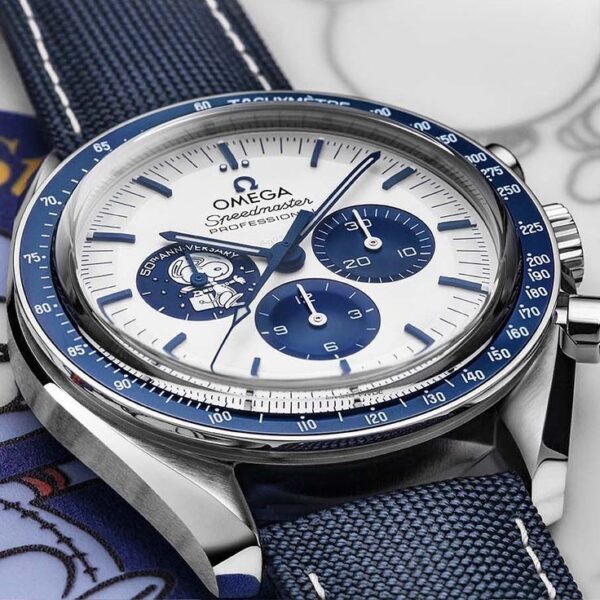 Omega Seamster Silver Snoopy Award 50 Anniversary Limited Swiss ETA Automatic Mens Watch - Image 10