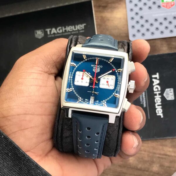 Tag Heuer Monaco Limited Edition Blue Japanese Mens Watch