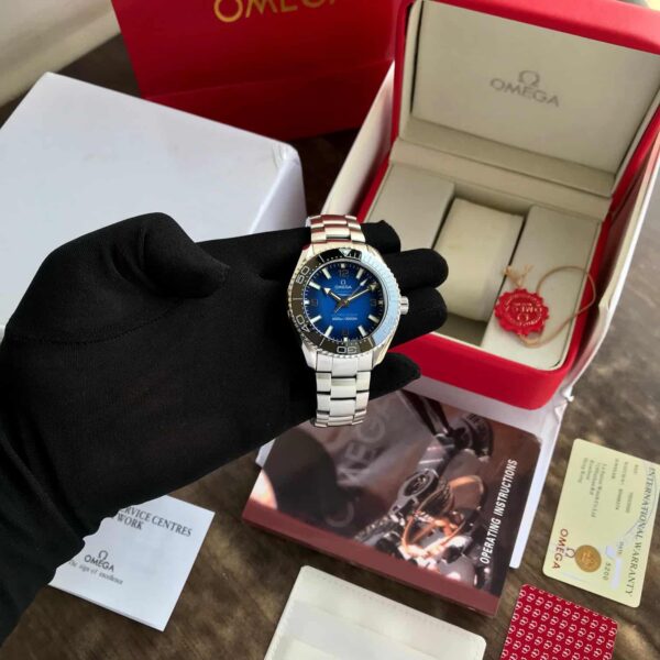 Omega Speedmaster Ultradeep Silver Blue Dial Japanese Automatic Men’s Watch - Image 11