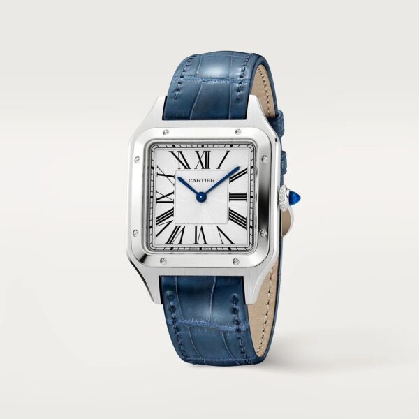 Cartier Santos Dumont Premium Silver White Dial Unisex Watch - Image 2