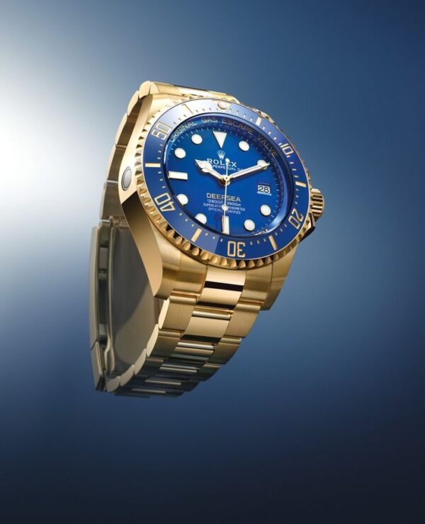 Rolex Deepsea Premiums 43 Gold Blue Dial Automatic Mens Watch - Image 4