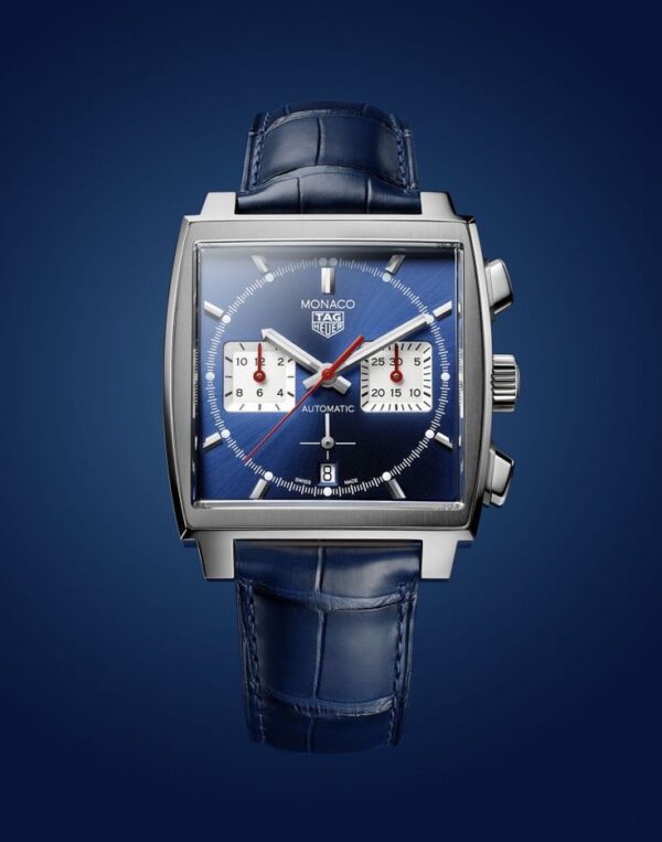 Tag Heuer Monaco Limited Edition Blue Japanese Mens Watch - Image 2