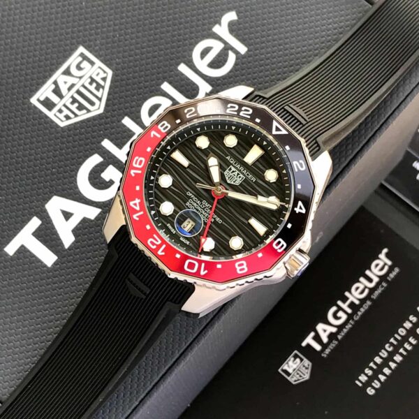 Tag Heuer Aquaracer GMT Japanese Automatic Machinery Men’s Watch - Image 2