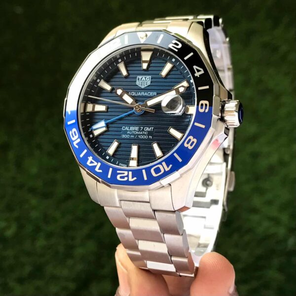 Tag Heuer Aquaracer GMT Calibre 7 Automatic Mens Watch - Image 3