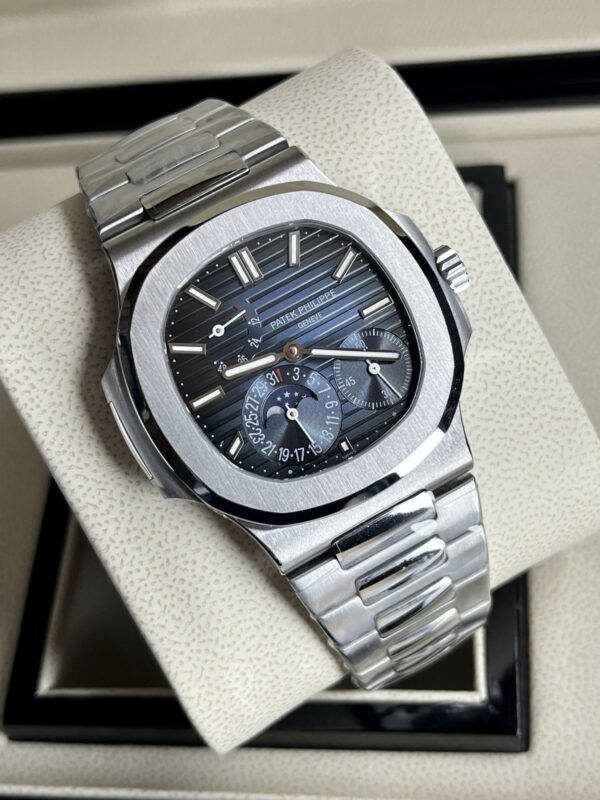 Patek Philippe Nautilus Moon Phase 5712 Swiss ETA Automatic Mens Watch - Image 9