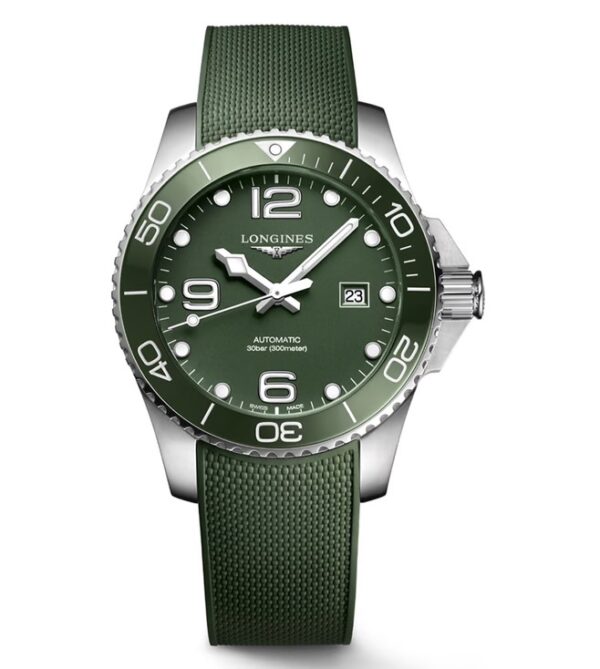 Longines HydroConquest Automatic Green Dial Mens Watch - Image 2