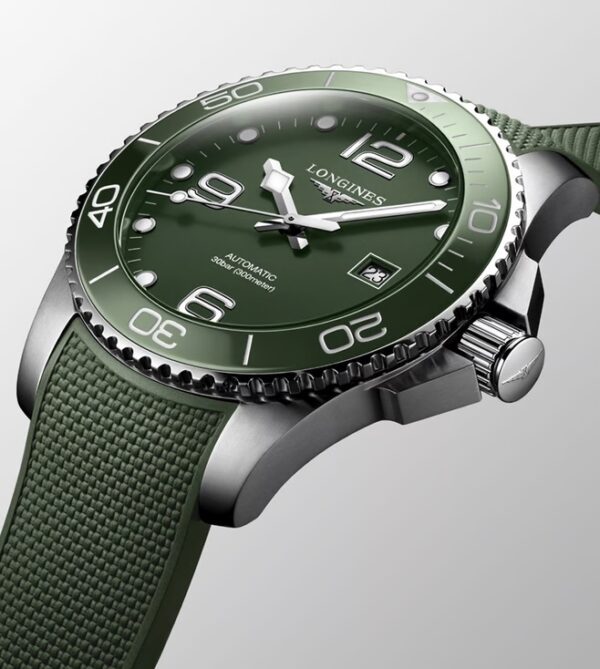 Longines HydroConquest Automatic Green Dial Mens Watch - Image 3