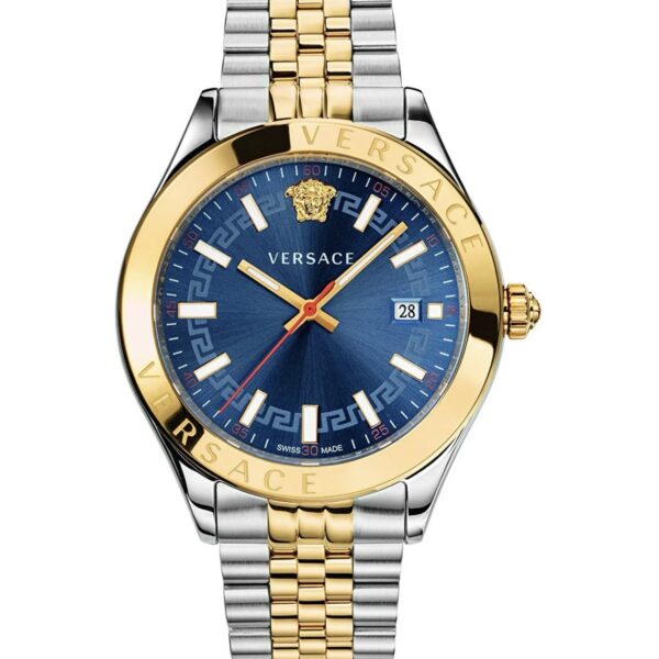 Versace VEVK00520 Men's Blue Analog Stainless Steel Authentic Quality Men's Watch - Image 3