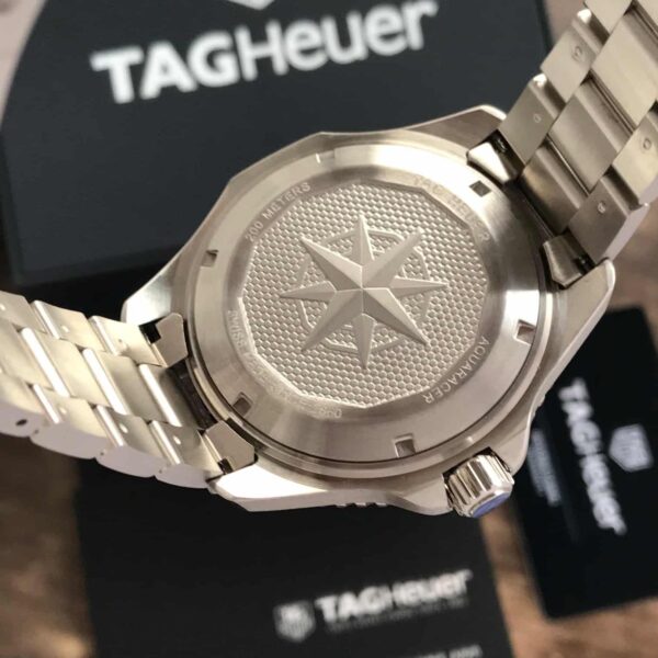 TAG Heuer Aquaracer Professional 200 Date Chronograph’s White Dial Mens Watch - Image 9