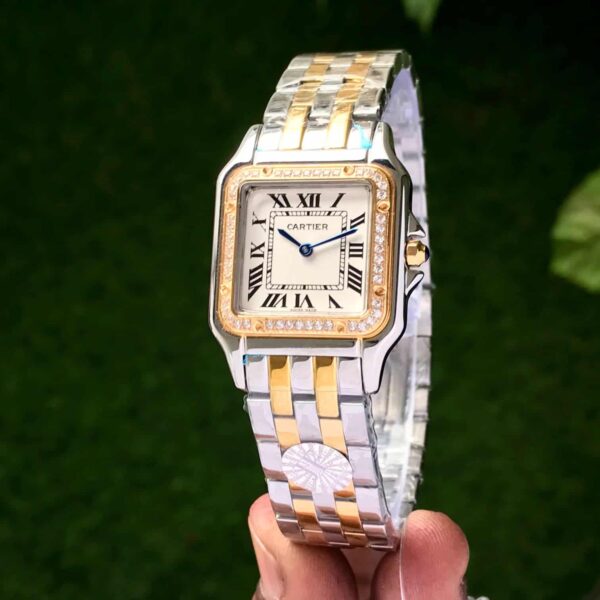 Cartier Panthere De Cartier Tow Tone Rosegold Premium Women’s Watch - Image 3