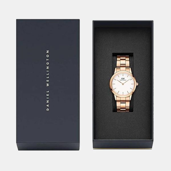 Daniel Wellington Iconic White Analog Stainless Steel Women's Watch - Image 10