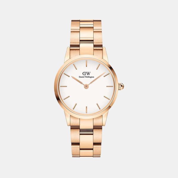 Daniel Wellington Iconic White Analog Stainless Steel Women's Watch - Image 2