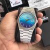 Tissot PRX Japanese Premium Japanese Quartz Blue Dial Mens Watch - Image 4