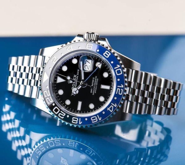 Rolex GMT Master || Batman Edition Swiss ETA Mens Watch - Image 8