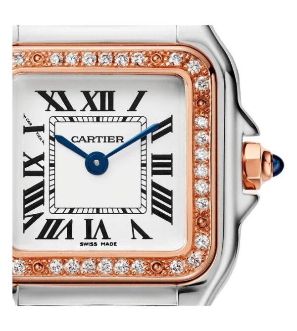 Cartier Panthere De Cartier Tow Tone Rosegold Premium Women’s Watch - Image 4