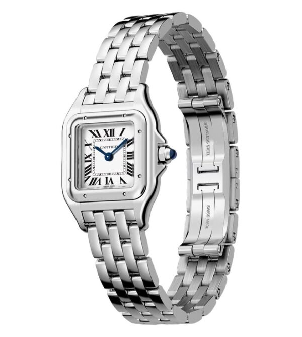 Cartier Panthere De Cartier Silver White Dial Premium Women’s Watch - Image 2