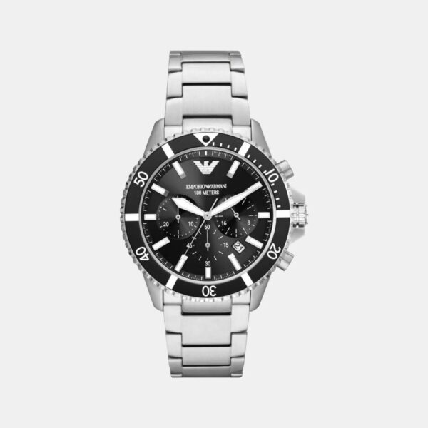 Emporio Armani AR11360 Chronograph’s Black Dial Mens Watch - Image 2