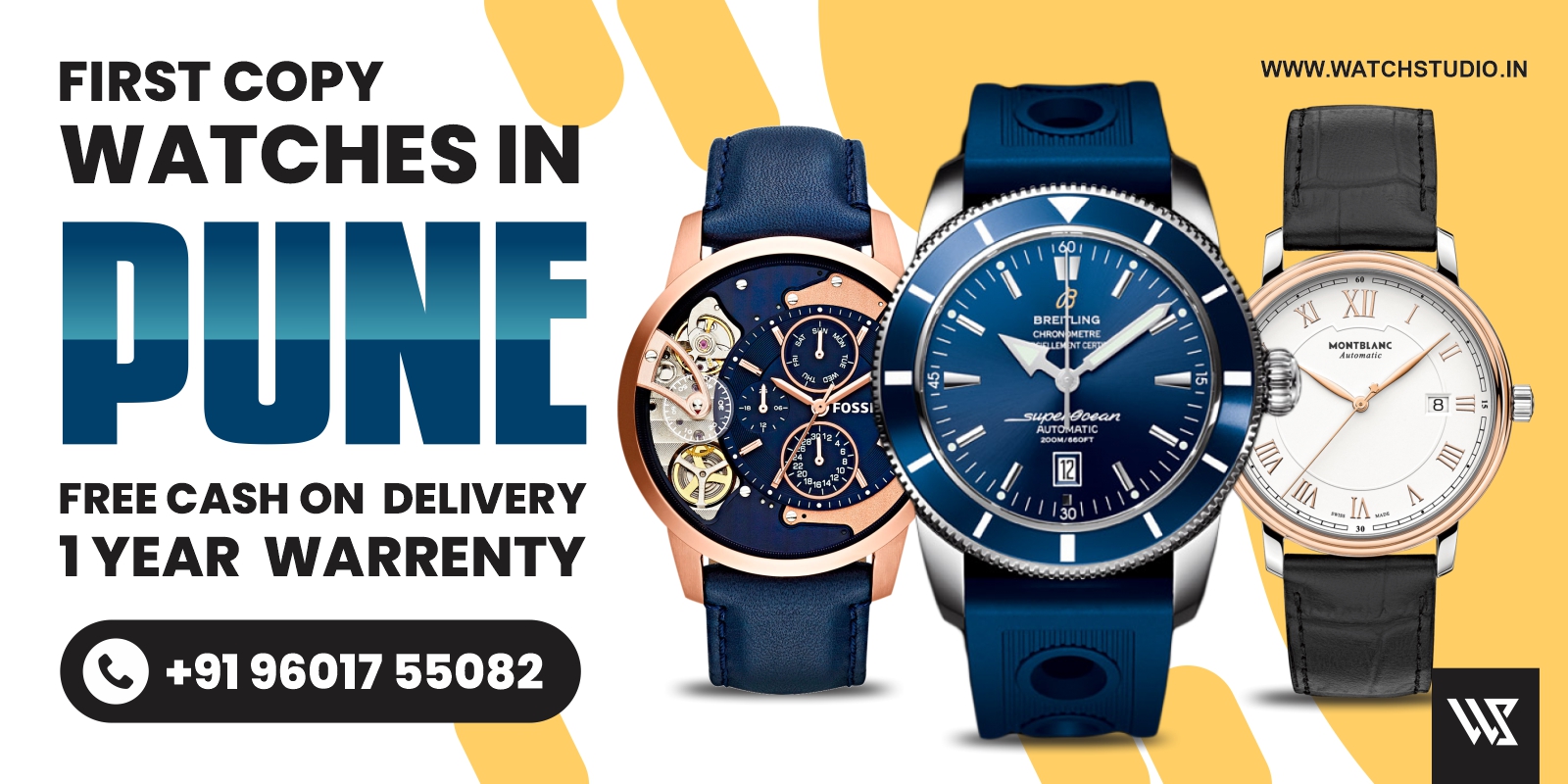 First Copy Watches in Pune shop Replica watches upto 80% off