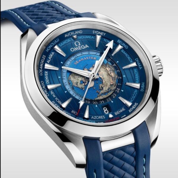 Omega Seamaster Aqua Terra Blue Japanese Automatic Mens Watch - Image 6